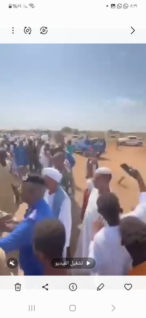 شاهد .. بعد قصف معسكر لقوات درع السودان  كيكل يصل جبل الأبايتور