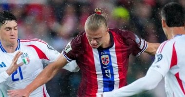 النرويج تقسو على إيطاليا بثلاثية فى تصفيات كأس العالم 2026 فيديو