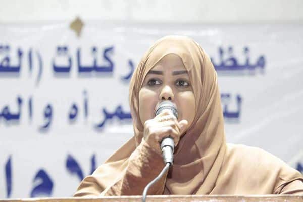 ماذا قالت نوارة بعد إختيارها بمجلس السيادة