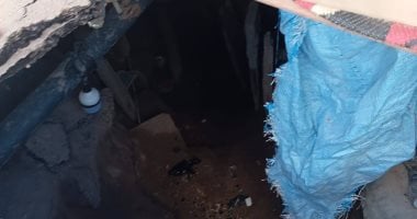 حفرة عميقة ونفق 9 أمتار داخل تشير للتنقيب عن الآثار داخل قصر ثقافة الأقصر020 حفرة عميقة ونفق 9 أمتار داخل تشير للتنقيب عن الآثار داخل قصر ثقافة الأقصر