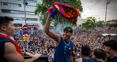 شاهد.. أبرز مهارات وأهداف لامين يامال مع برشلونة بعد تجديد عقده020 شاهد.. أبرز مهارات وأهداف لامين يامال مع برشلونة بعد تجديد عقده