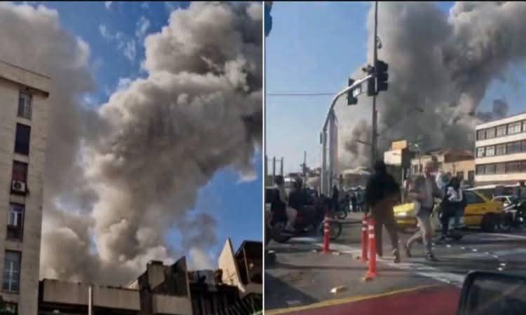 حريق في مجمع الرويس النفطي التابع لـ أدنوك الإماراتية بعد هجوم بمسيرات