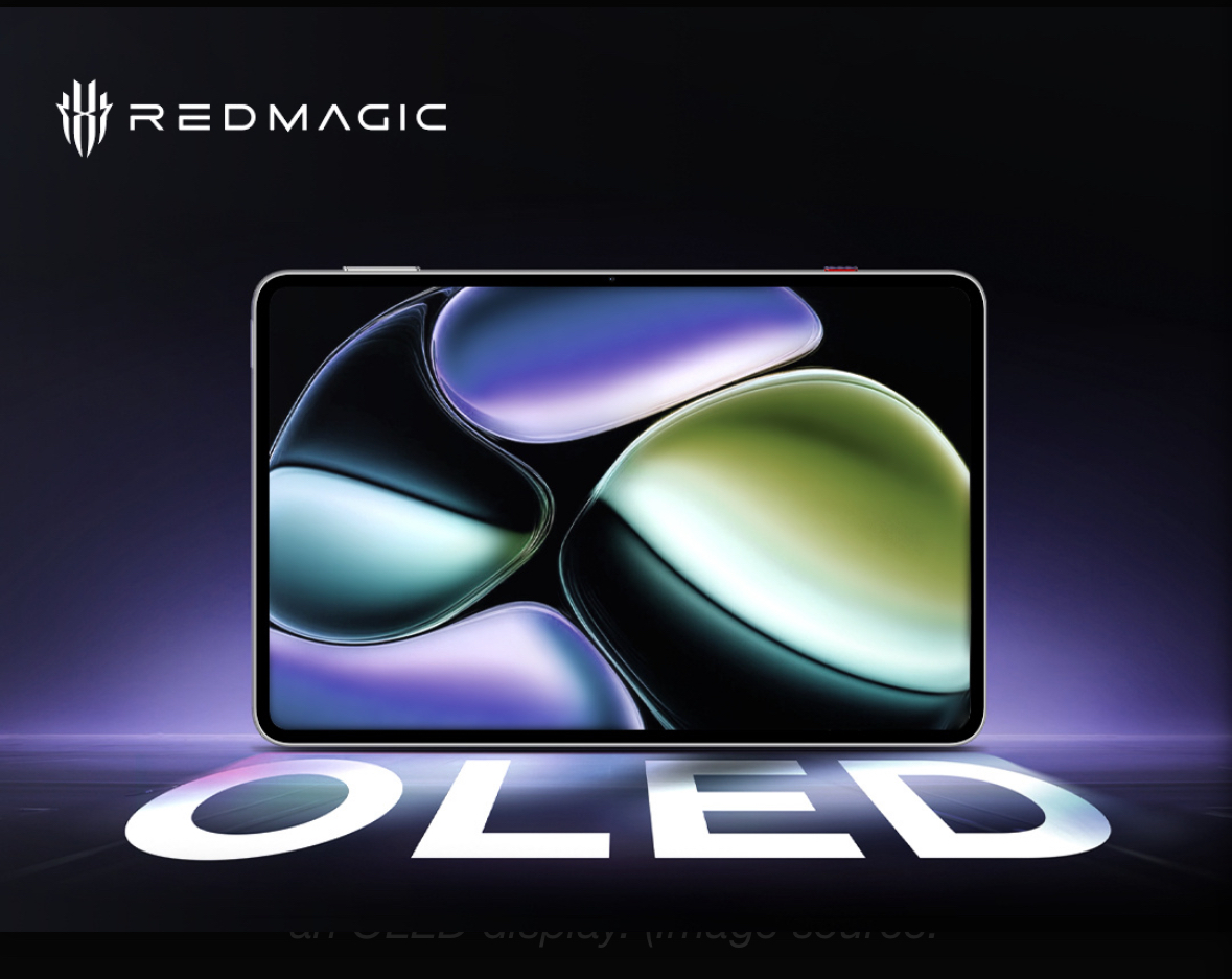 RedMagic تطلق جهاز لوحي للألعاب بشاشة OLED 165 هرتز وتحكم لمس Synaptics S3930020 RedMagic تطلق جهاز لوحي للألعاب بشاشة OLED 165 هرتز وتحكم لمس Synaptics S3930