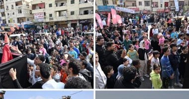 تليفزيون اليوم السابع يرصد تحويل 40 حارة بالمطرية لأضخم إفطار ومطبخ مفتوح بالعالم