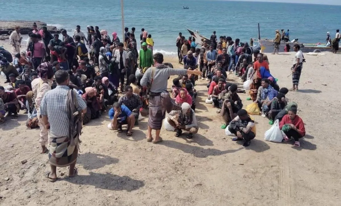 عجز يمني في شبوة عن مواجهة أفواج المهاجرين غير الشرعيين020 عجز يمني في شبوة عن مواجهة أفواج المهاجرين غير الشرعيين