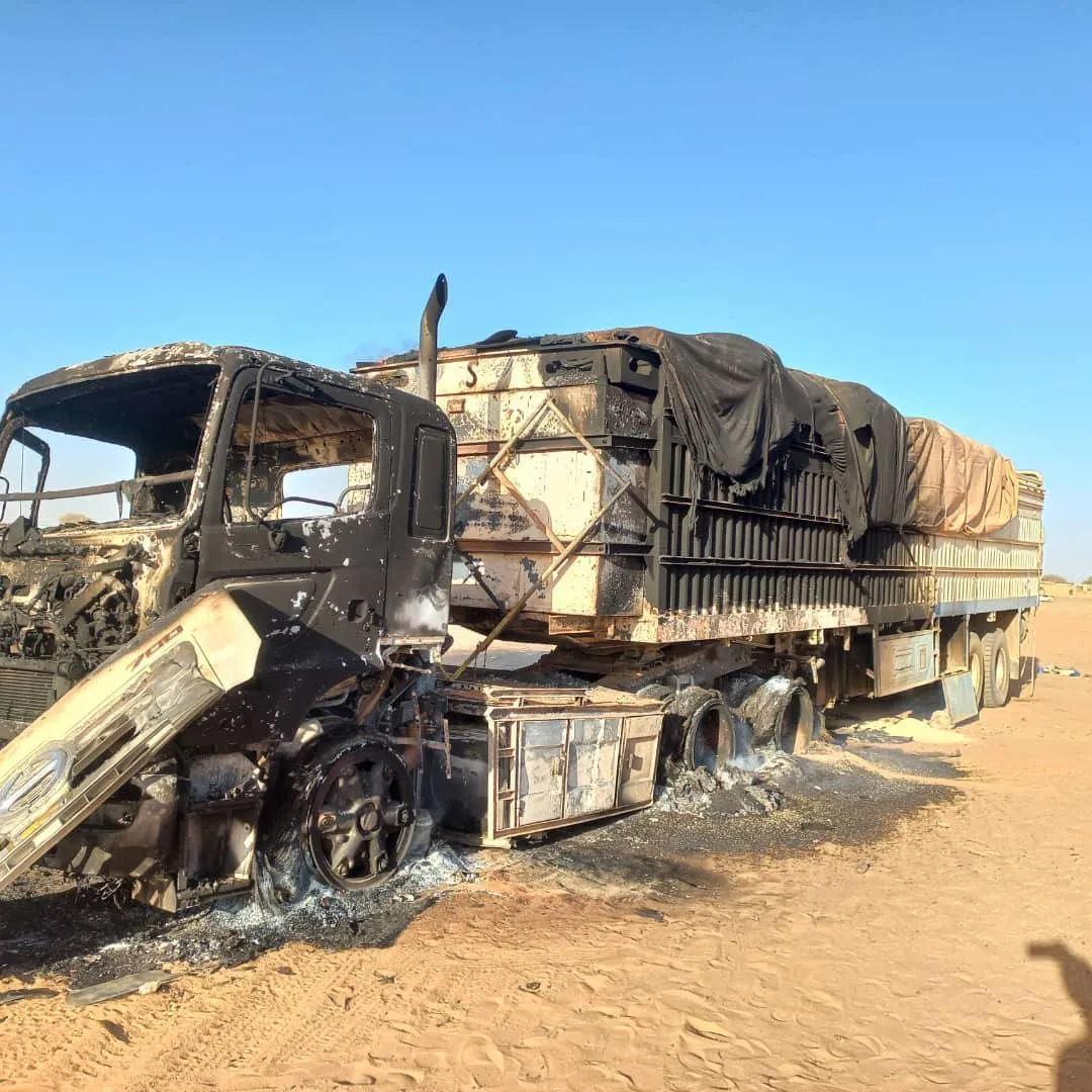 تبادل الاتهامات بين الجيش السوداني والدعم السريع باستهداف قافلة إنسانية بدارفور020 تبادل الاتهامات بين الجيش السوداني والدعم السريع باستهداف قافلة إنسانية بدارفور