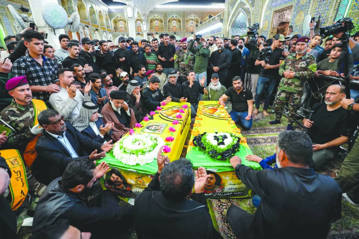 قتلى وجرحى من الحشد بضربة جوية عقب هجوم صاروخي على مطار بغداد